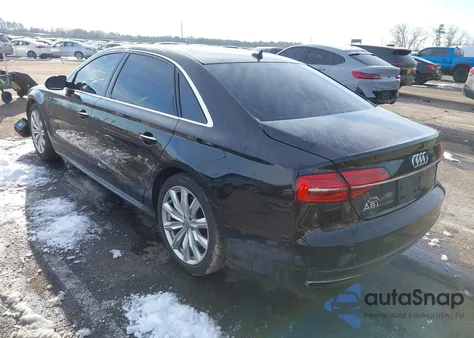 2017 Audi A8 L 3.0T from USA, damaged, VIN WAU44AFDXHN012643